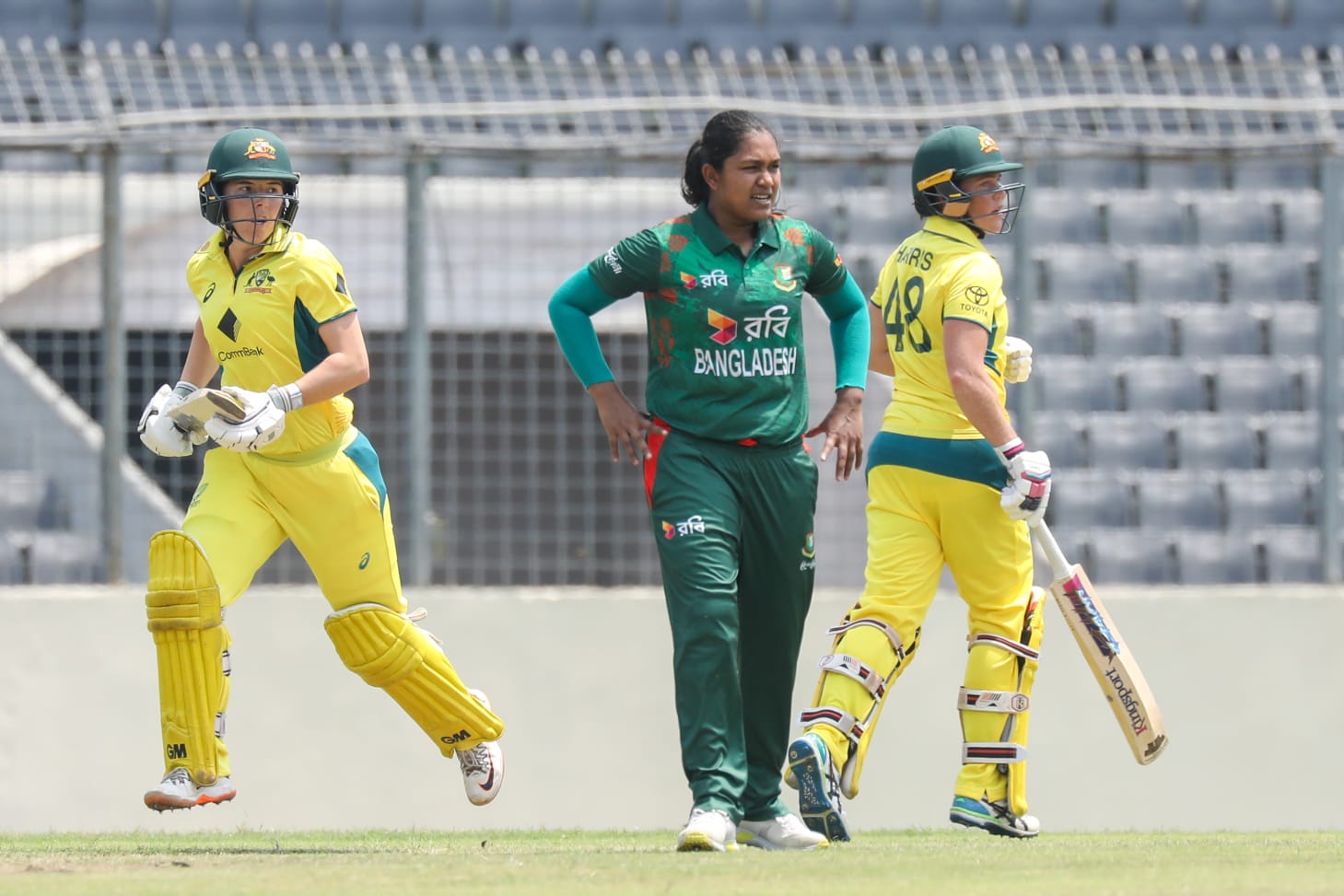 Bangladesh lose T20 series against Australia despite Trishna’s record hattrick